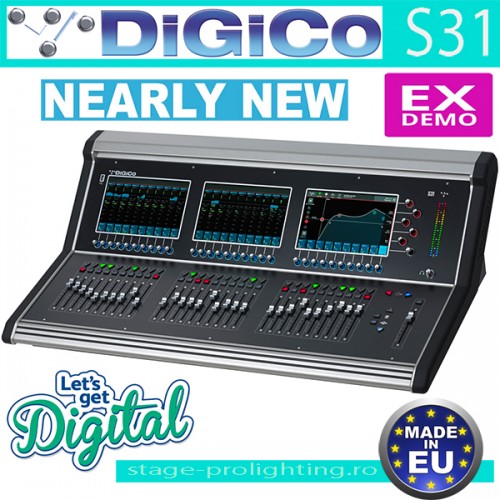 DiGiCo S31, digital mixer DiGiCo S31, digital mixer